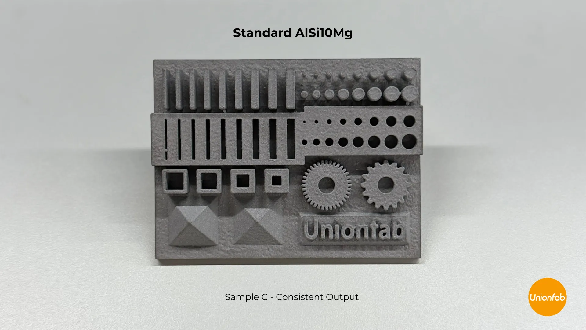 Unionfab's Standard AlSi10Mg Consistent Output.webp Unionfab's Standard AlSi10Mg Consistent Output.webp